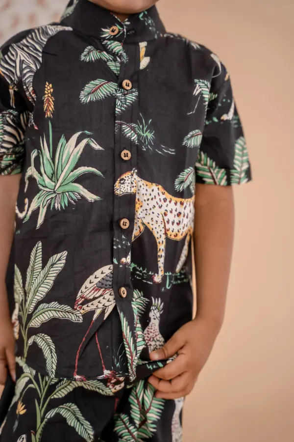 Black jungle co-ords - Image 2