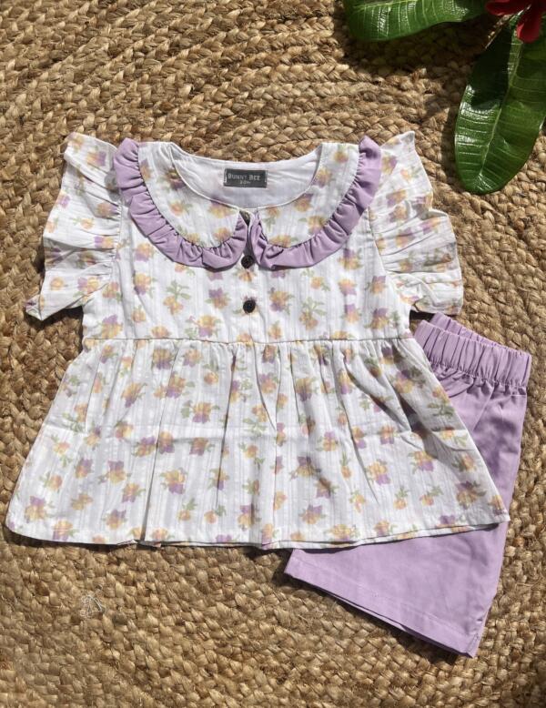Lilac white set