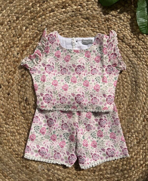Watercolor floral set