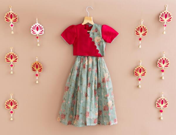 Red Green floral set - Image 2