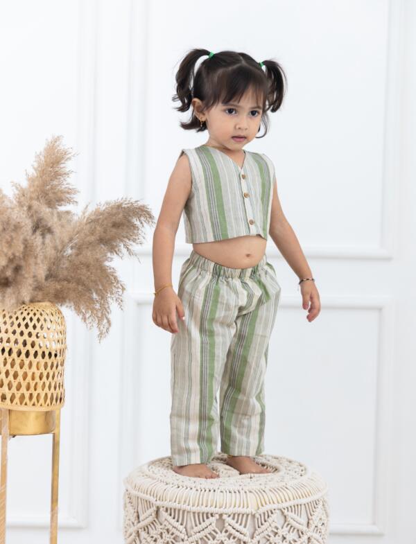 Green stripes co-ords - Image 3