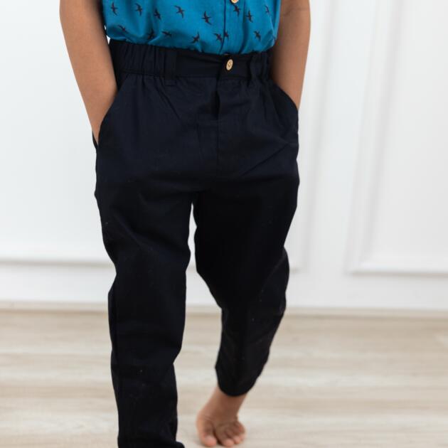 Black Slim fit Pant