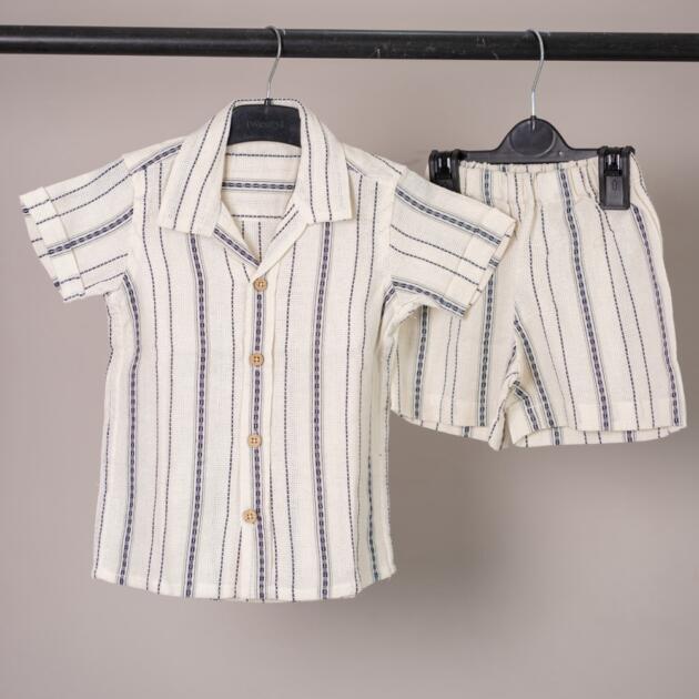 White Navy Co-ords