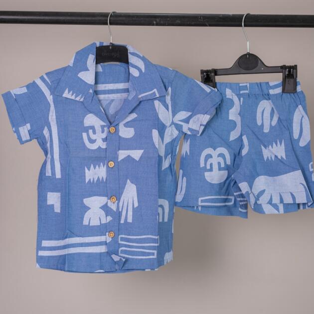 Blue Breezy Co-ord